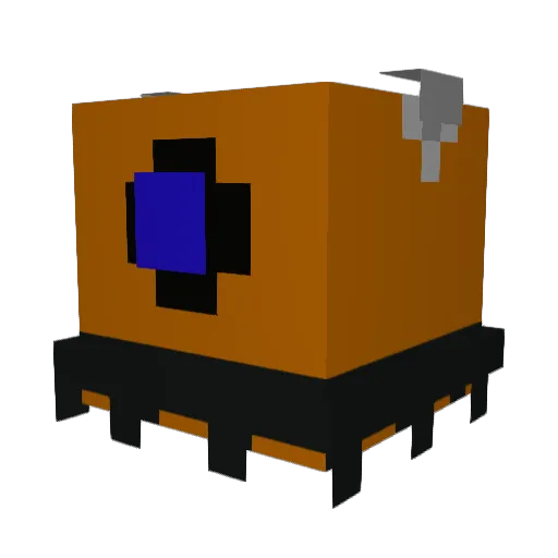 kyllthon Minecraft avatar head, 3D render