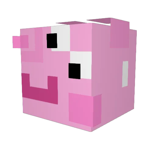kylzoo Minecraft avatar head, 3D render