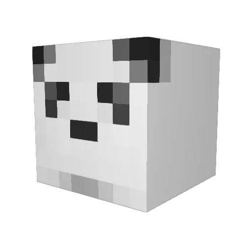 kyoh86 Minecraft avatar head, 3D render