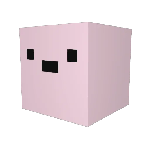 kyoheikyohei Minecraft avatar head, 3D render