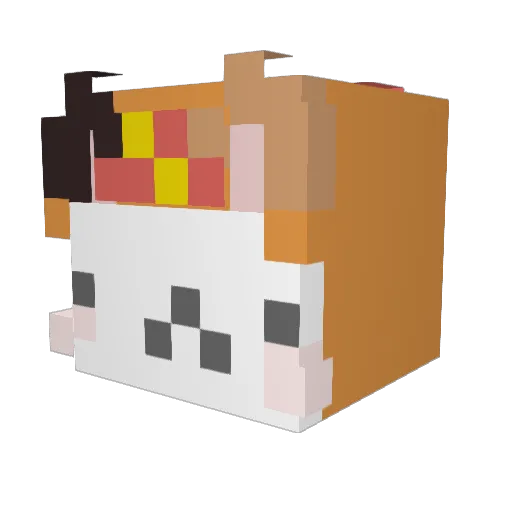 kyomoto143 Minecraft avatar head, 3D render
