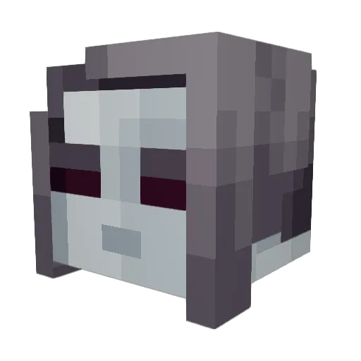 kyorze Minecraft avatar head, 3D render