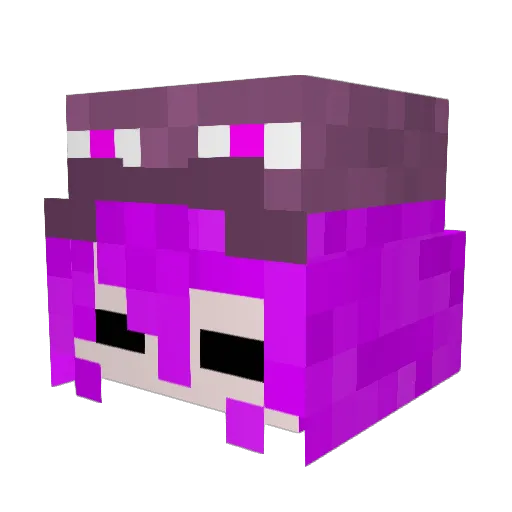 kyou0719 Minecraft avatar head, 3D render