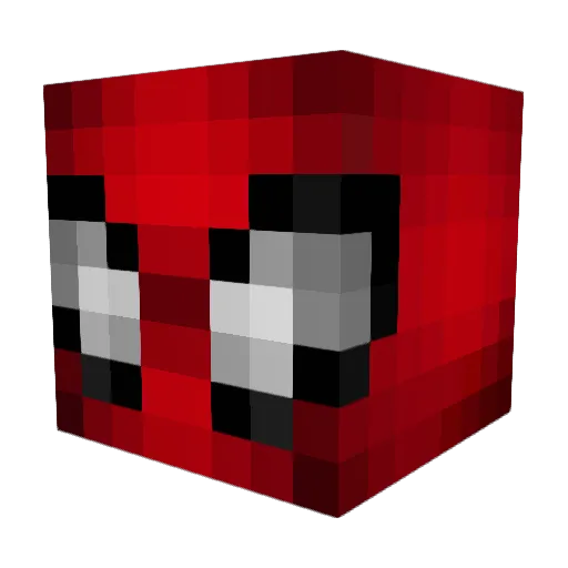kyoukuma Minecraft avatar head, 3D render
