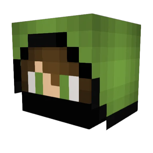 kyouya0707 Minecraft avatar head, 3D render