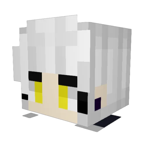 kyouya23 Minecraft avatar head, 3D render