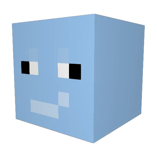 kyow1001 Minecraft avatar head, 3D render