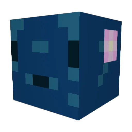 kyrategirl Minecraft avatar head, 3D render