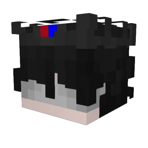 kyrin321 Minecraft avatar head, 3D render