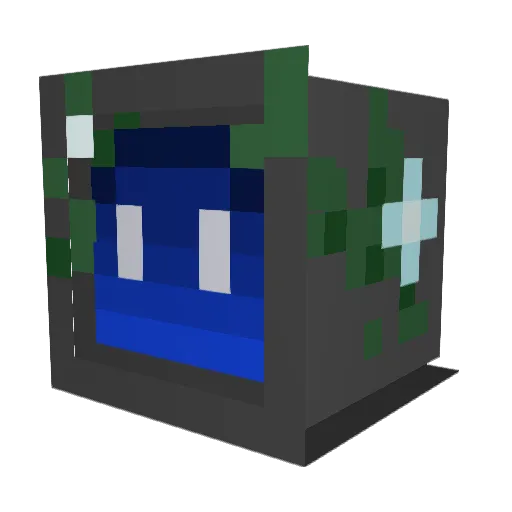 kyrjavia Minecraft avatar head, 3D render