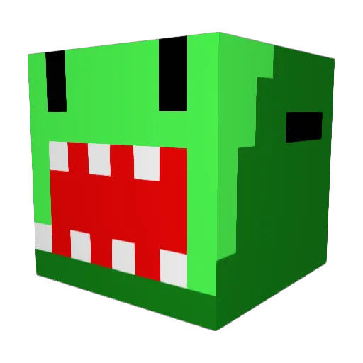 kyung_Soo08 Minecraft avatar head, 3D render