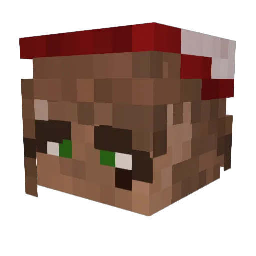 kyureedotavi Minecraft avatar head, 3D render