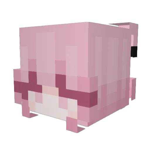 kyuri1109 Minecraft avatar head, 3D render