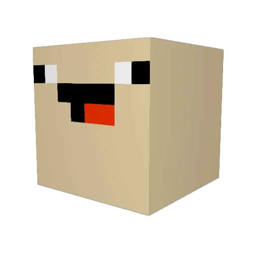 kyuu1013 Minecraft avatar head, 3D render