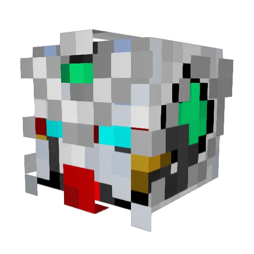 kyuu5959 Minecraft avatar head, 3D render