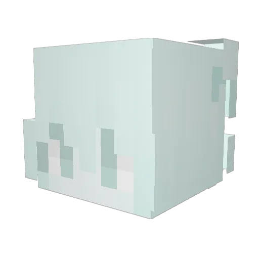 kywqi Minecraft avatar head, 3D render