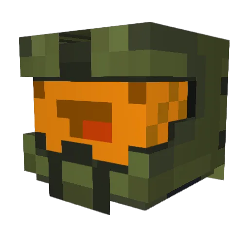 kzkylo Minecraft avatar head, 3D render