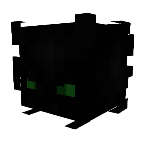 kzro_ Minecraft avatar head, 3D render