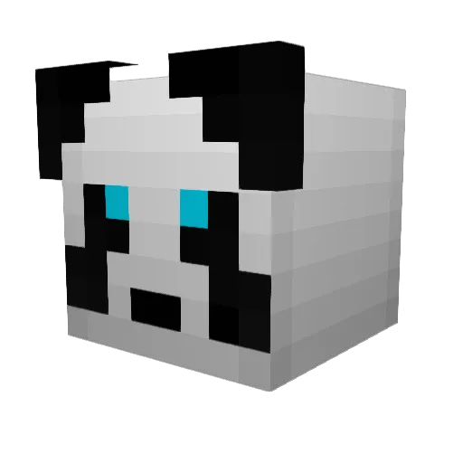 kzy0526 Minecraft avatar head, 3D render