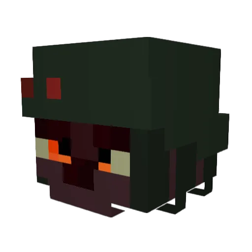 l00nyt00ny Minecraft avatar head, 3D render