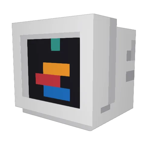 l0pro Minecraft avatar head, 3D render