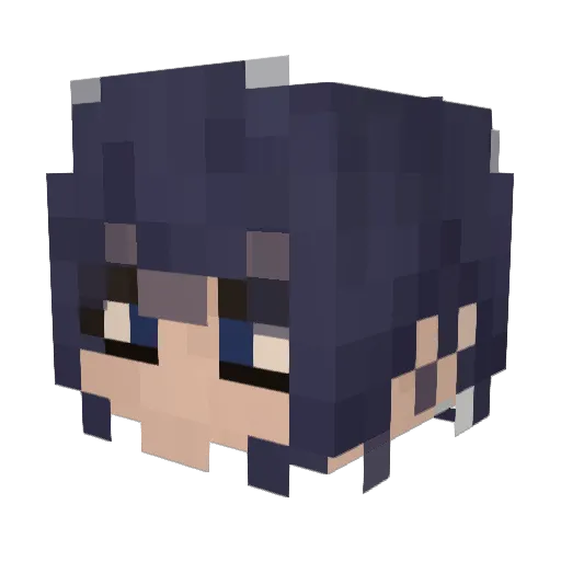 l0stluckll0yd Minecraft avatar head, 3D render