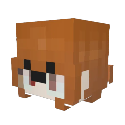 l100DeCilantro Minecraft avatar head, 3D render