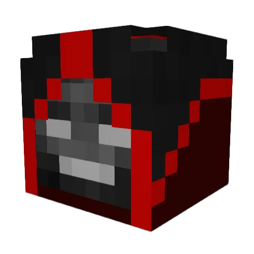 l111slick Minecraft avatar head, 3D render