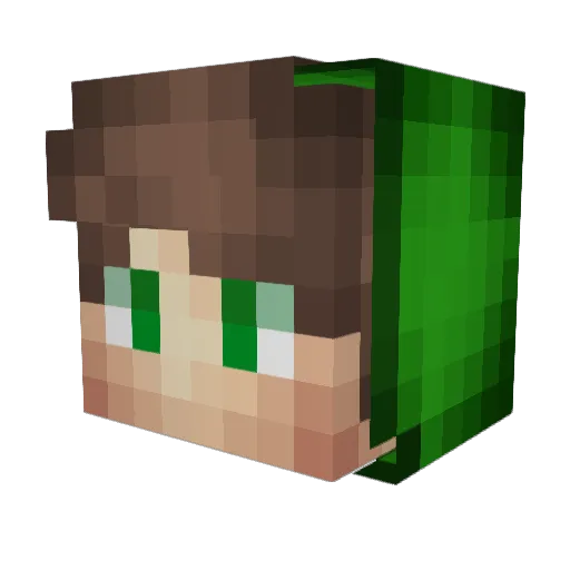 l11earlSoccer Minecraft avatar head, 3D render
