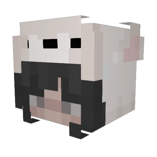 l1lcherry Minecraft avatar head, 3D render