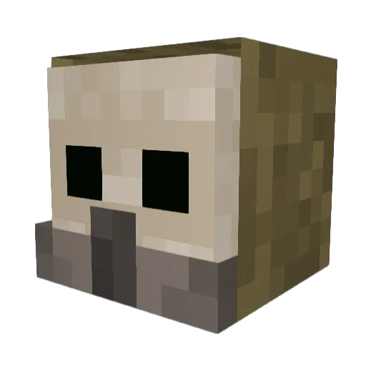 l1thi4m Minecraft avatar head, 3D render