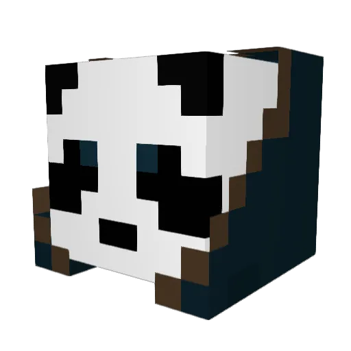 l1ttle_t Minecraft avatar head, 3D render