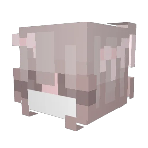 l1vvx Minecraft avatar head, 3D render