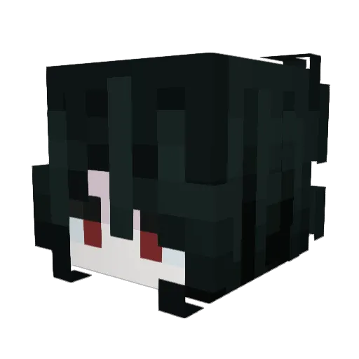 l1ynm_ Minecraft avatar head, 3D render