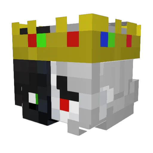 l2edeyejedi Minecraft avatar head, 3D render