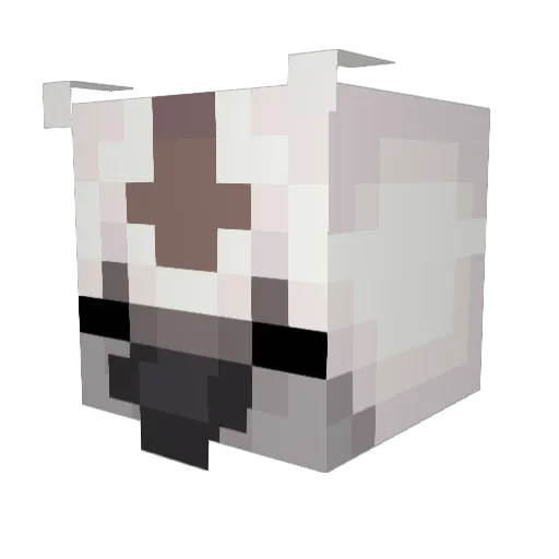 l2oberus Minecraft avatar head, 3D render