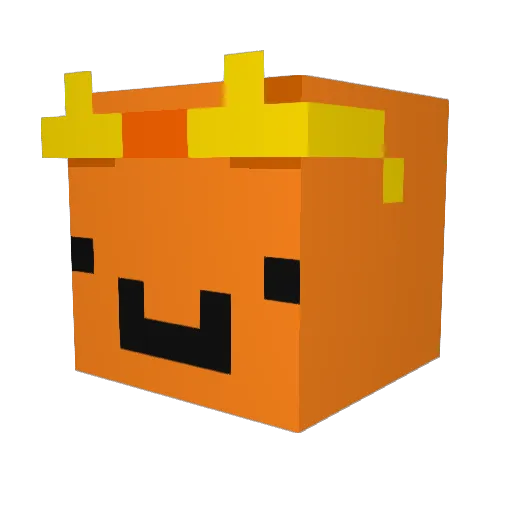 l33745 Minecraft avatar head, 3D render