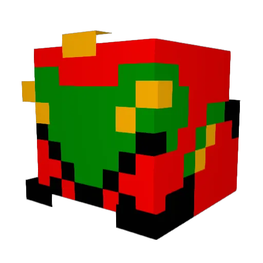 l3ats Minecraft avatar head, 3D render