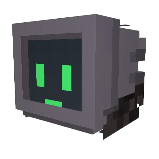 l3mk4 Minecraft avatar head, 3D render