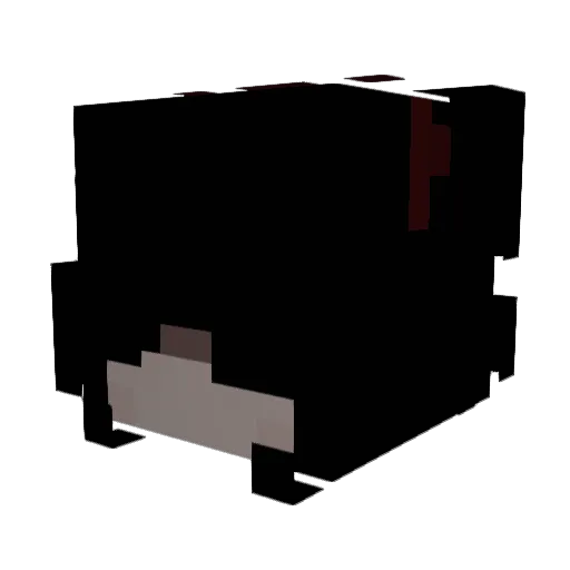 l3on1E_ Minecraft avatar head, 3D render
