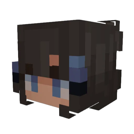l3yla36 Minecraft avatar head, 3D render
