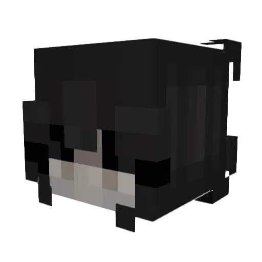 l4cent Minecraft avatar head, 3D render