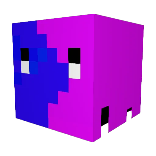 l4rsONyt Minecraft avatar head, 3D render
