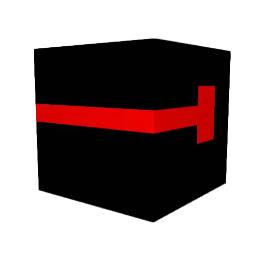 l4skaking Minecraft avatar head, 3D render
