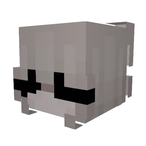 l4urenn Minecraft avatar head, 3D render