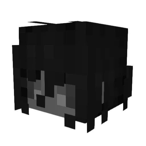 l5ca Minecraft avatar head, 3D render