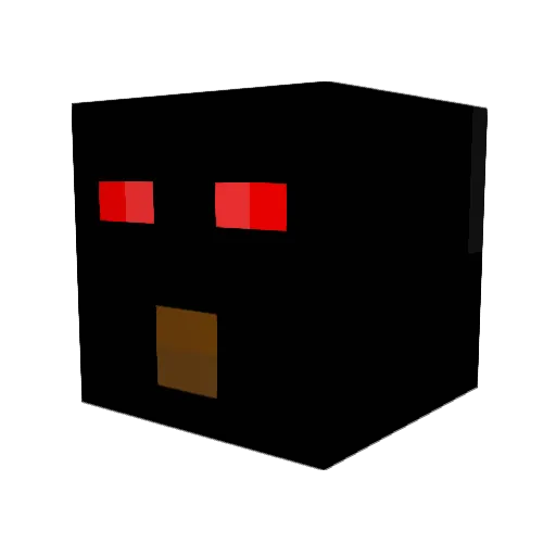 l5v_Cosmic_61m Minecraft avatar head, 3D render