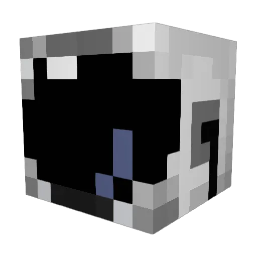 l7ambo Minecraft avatar head, 3D render