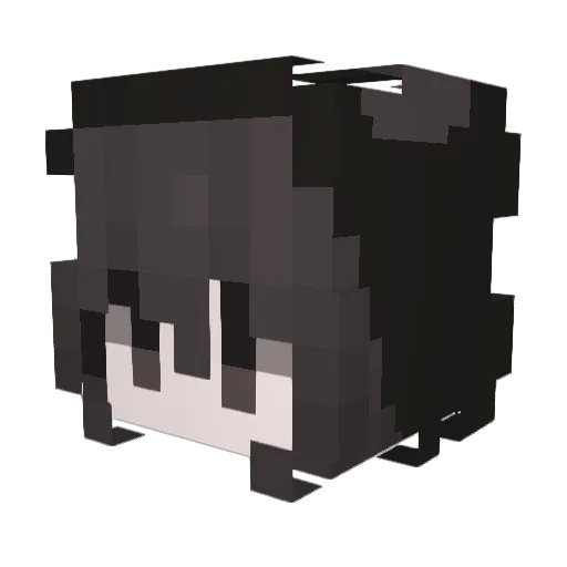 l7wu123 Minecraft avatar head, 3D render