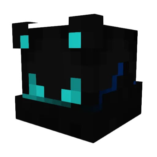l8rfgt Minecraft avatar head, 3D render